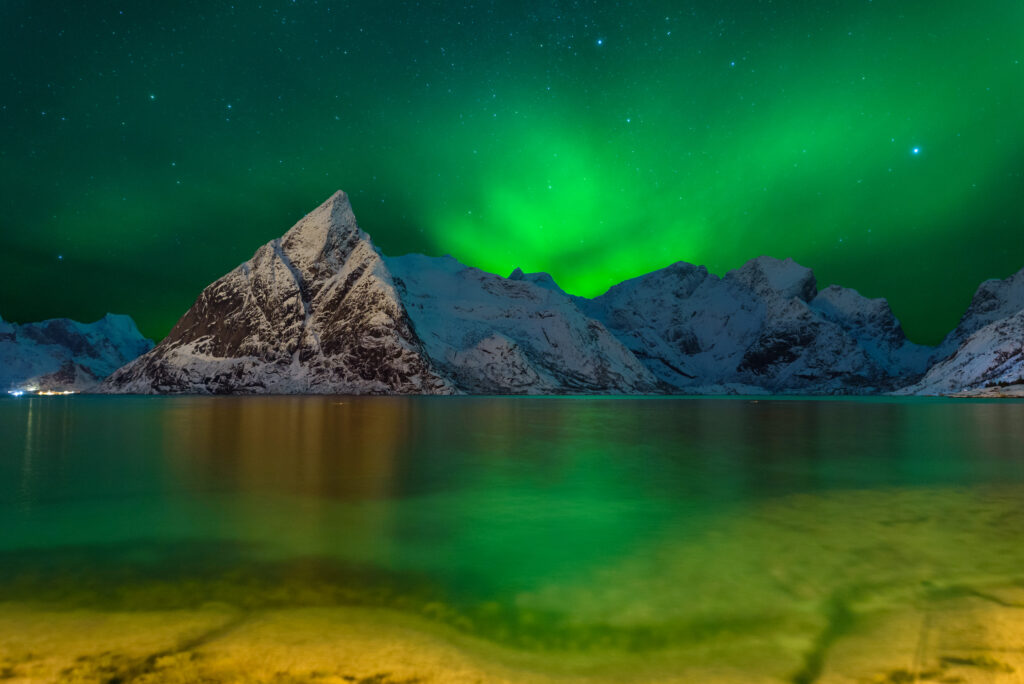 Northern Lights - Toppøy/Hamnøy, Moskenesøy - Norway