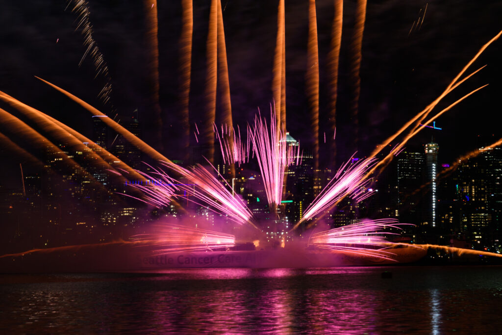 Seattle 4th of July Fireworks from Gas Works Park 2018
