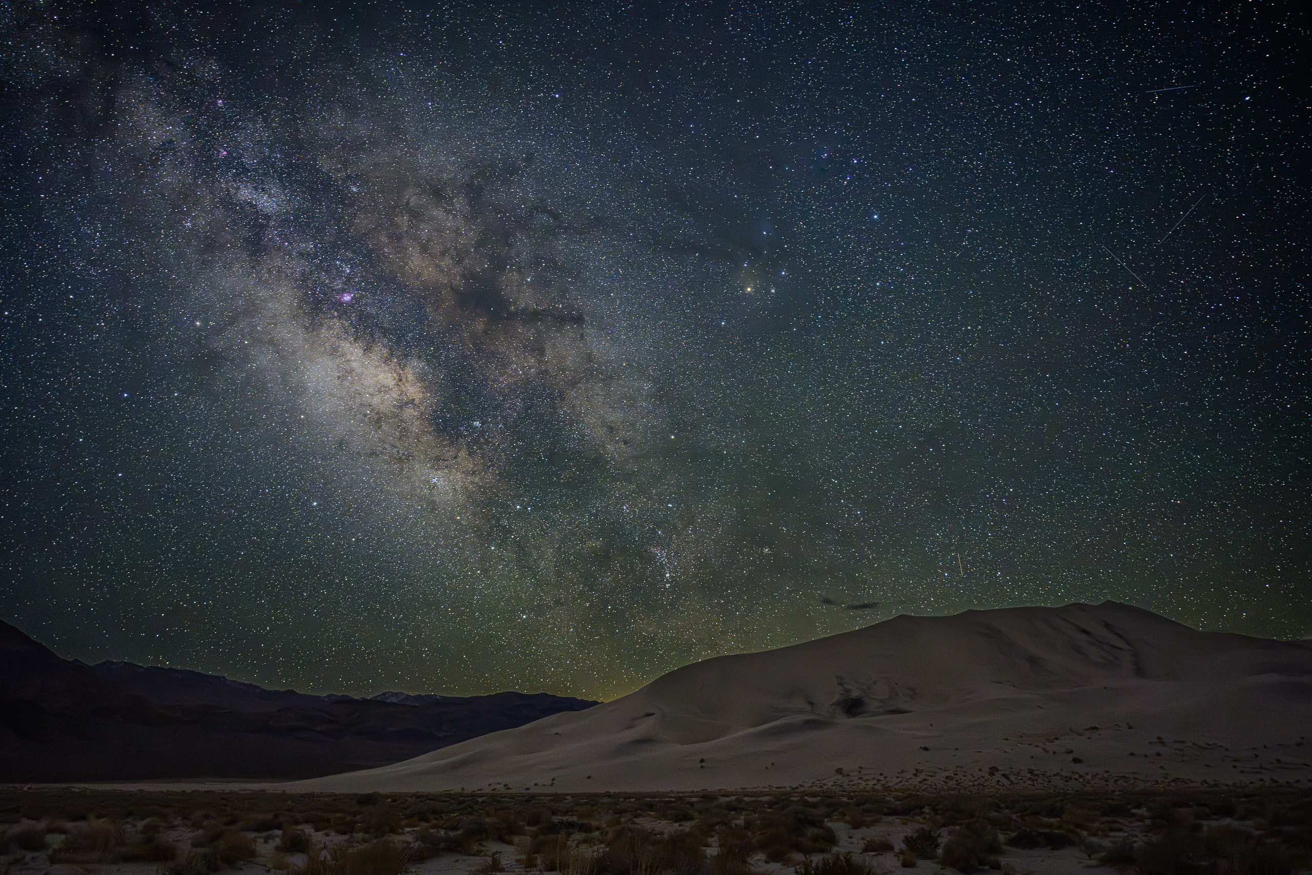 Milky Way - Eureka Dunes - Death Valley National Park