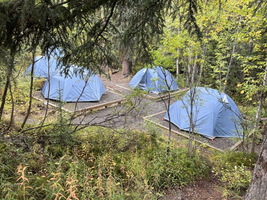 Base Camp on Dempster Highway