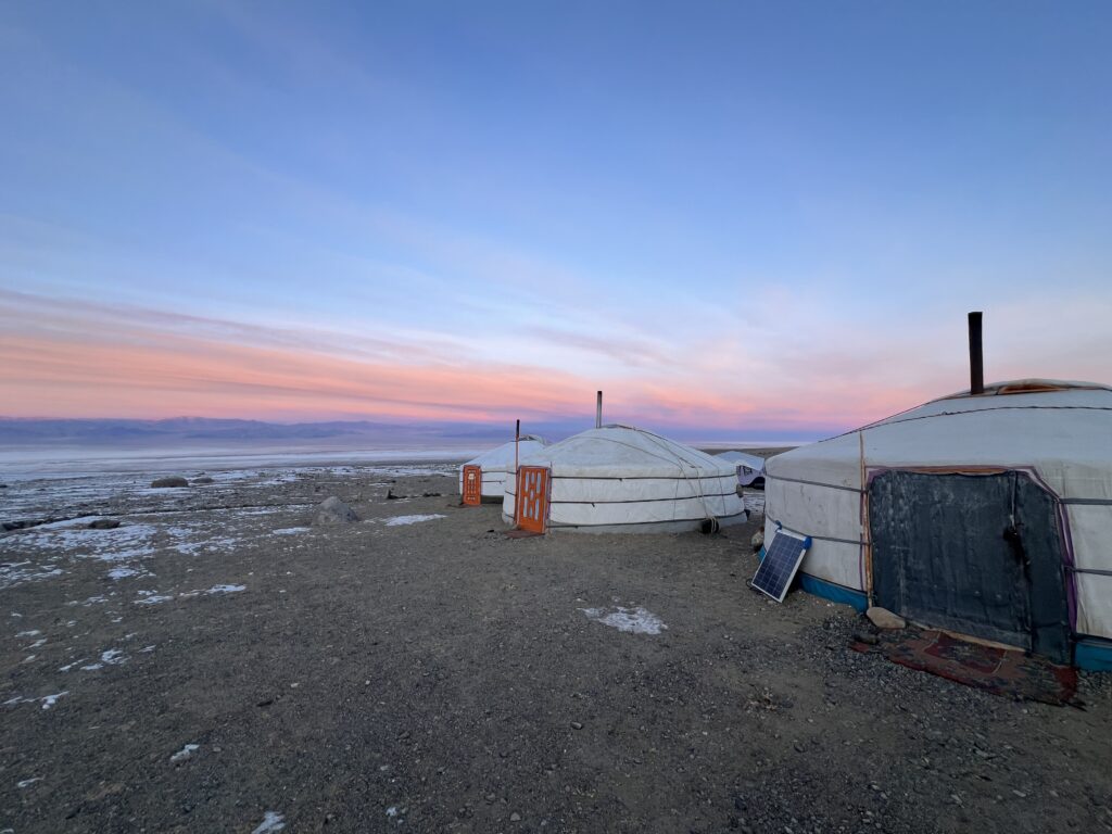 Ger Camp in Mongolia