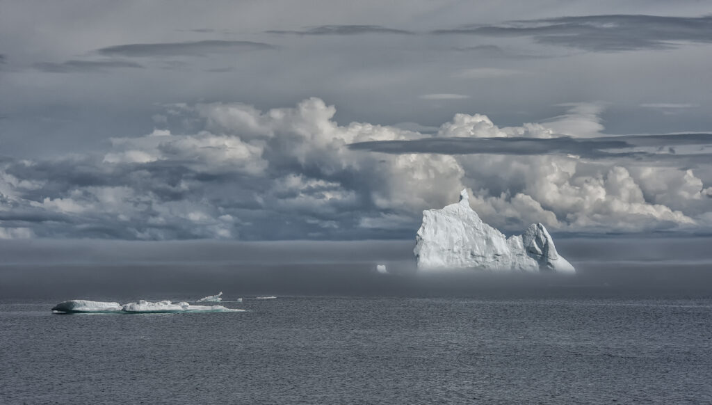 An iceberg in Iceberg Alley