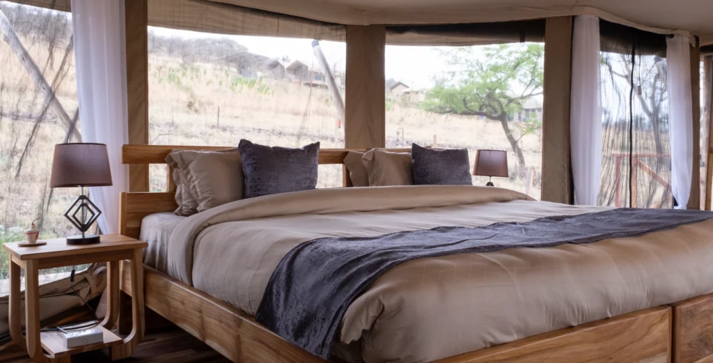 Bedroom on our Classic Tanzania Safari