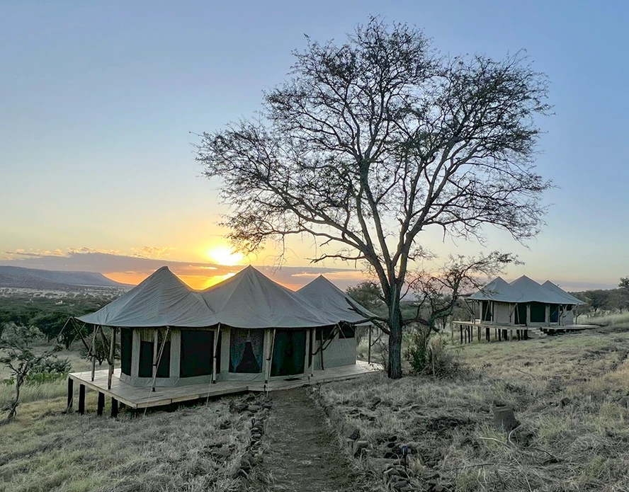 Camp Views on our Classic Tanzania Safari