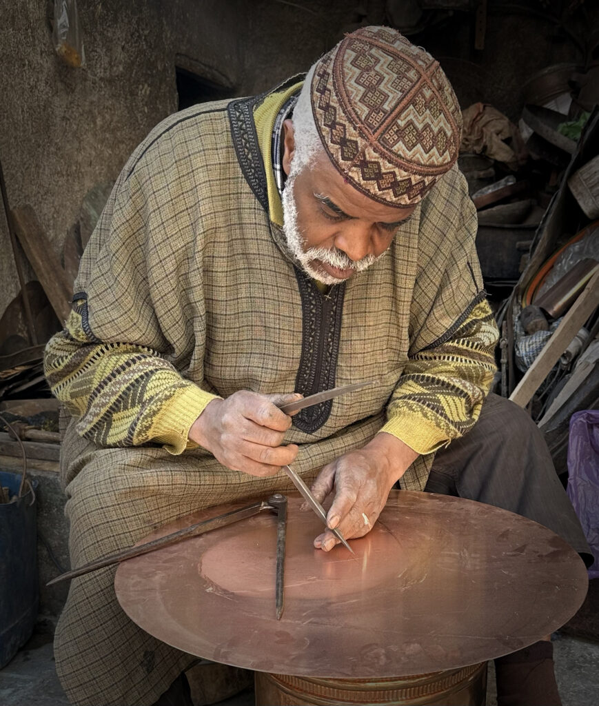 Moroccan craftsman