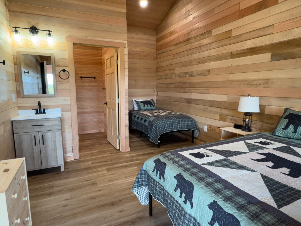 Lodge bedroom