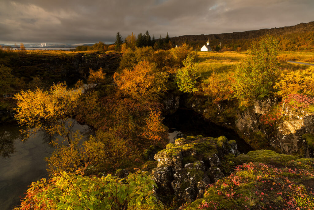 Autumn in Þingvellir national park