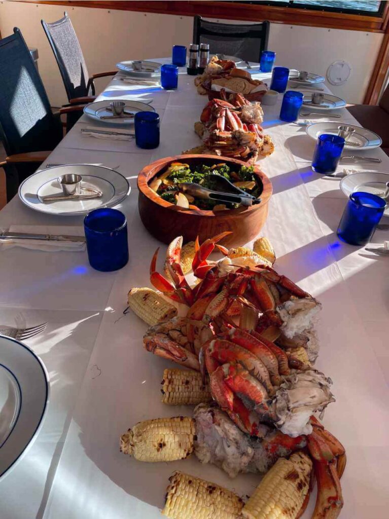 crab dinner