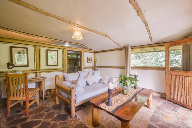 Bwindi lodge room