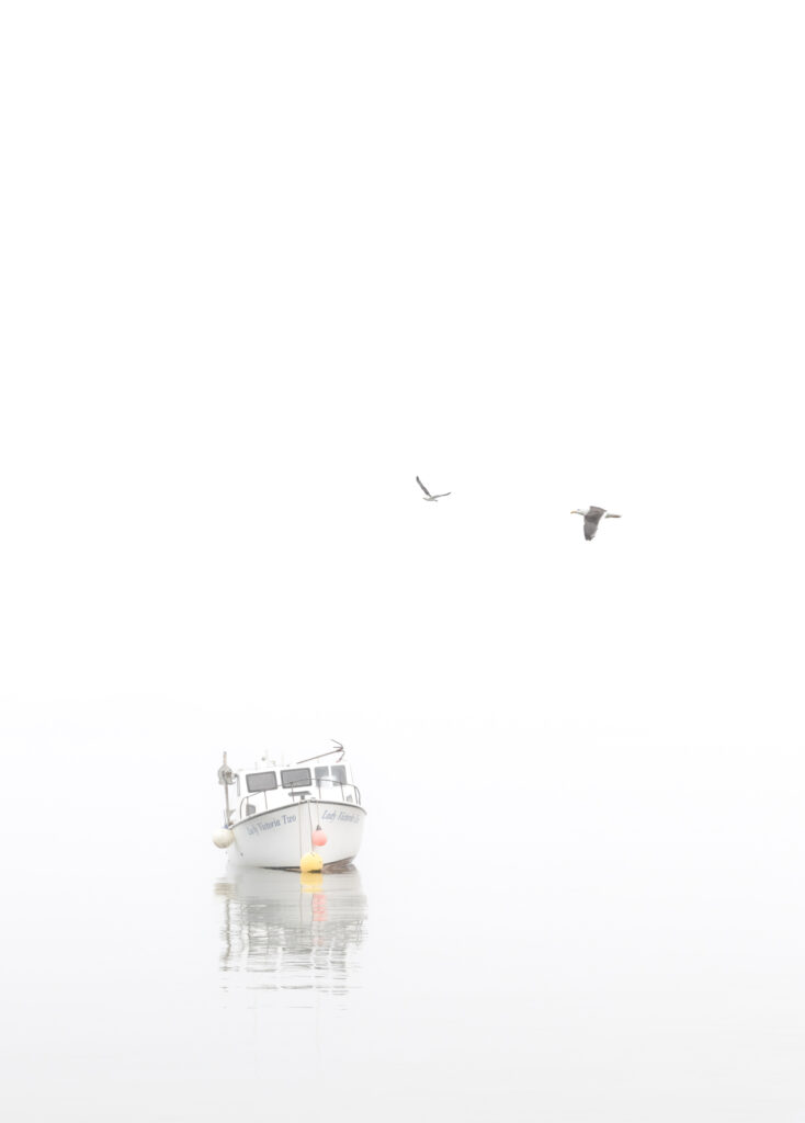High key fishing boat in Newfoundland