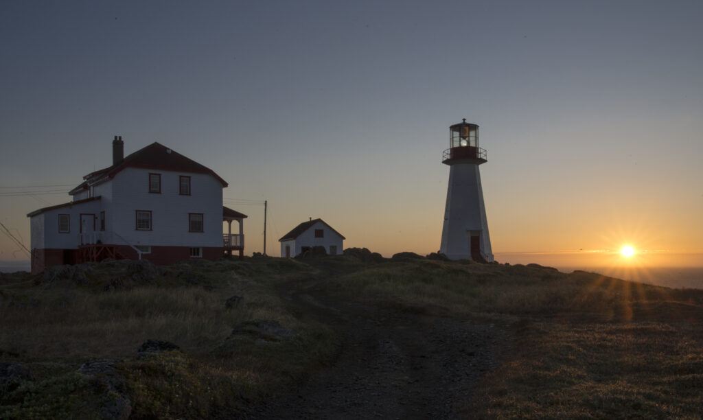 sunrise at Quirpon island