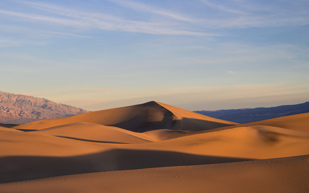 Mesquite Flat Sand Sunes - Death Valley National Park